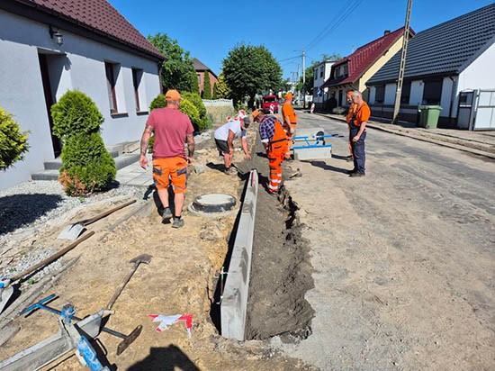 Trwa przebudowa dróg